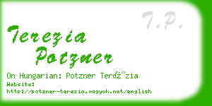 terezia potzner business card